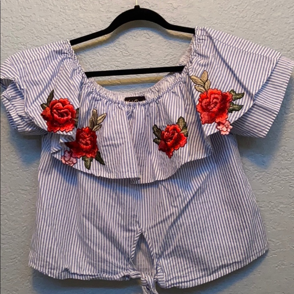 Off the shoulder top